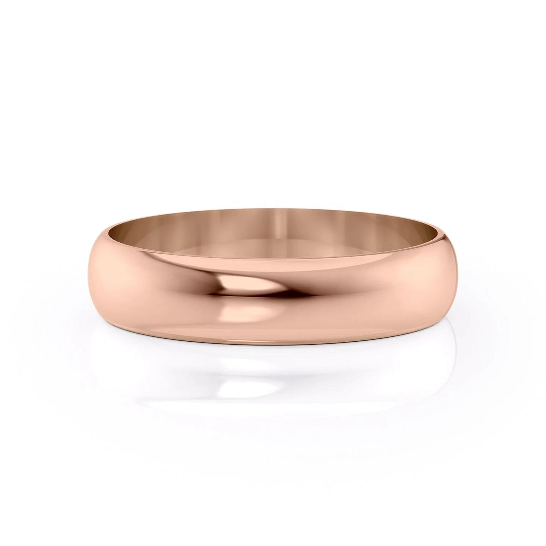 The Jameson Wedding Bands Polished 18K Rose#material_18k-rose