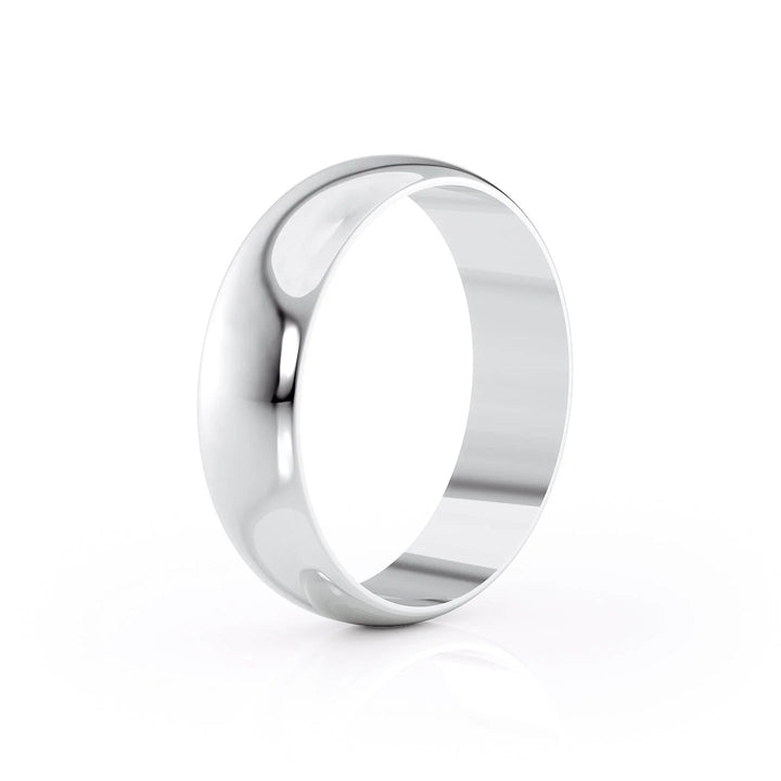 The Jameson Wedding Bands Polished 14K White#material_14k-white