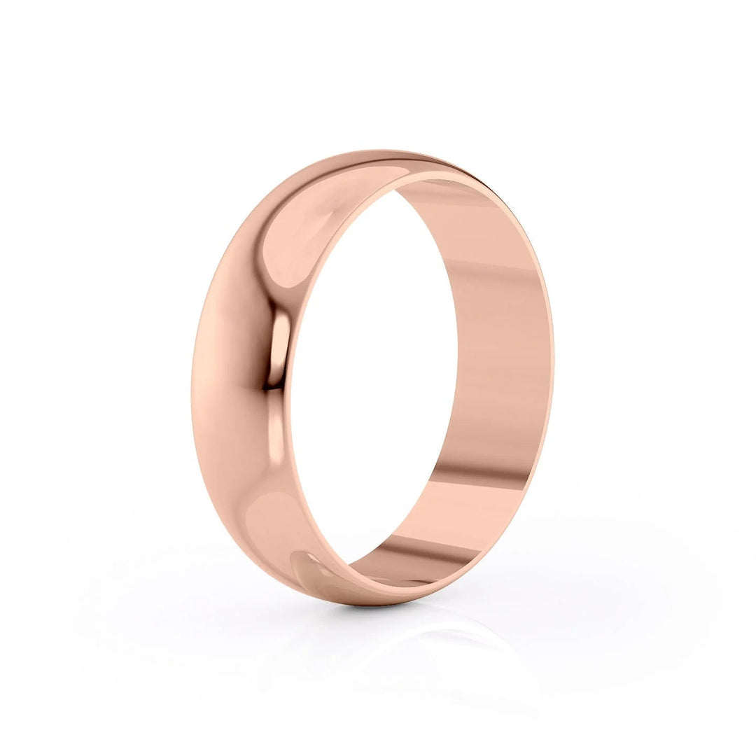 The Jameson Wedding Bands Polished 18K Rose#material_18k-rose