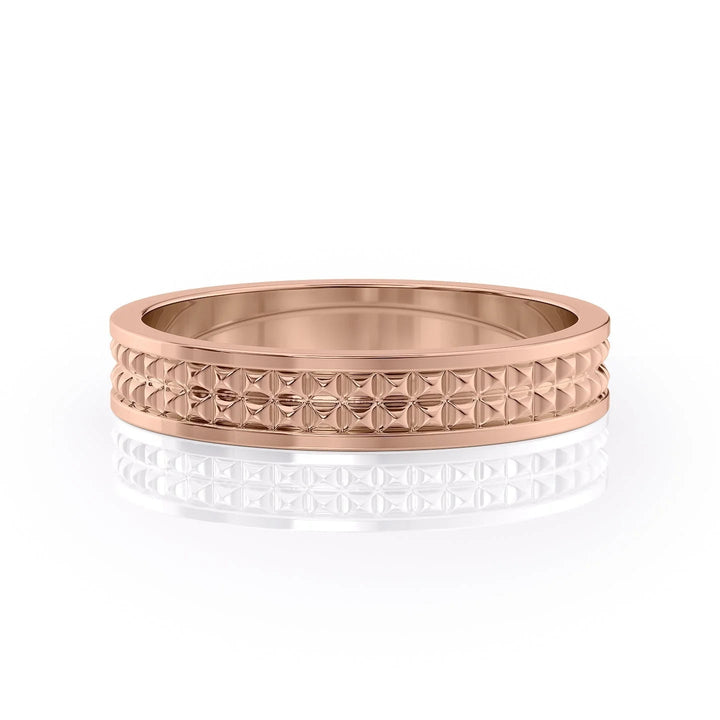 The Jocelyn Wedding Bands 14K Rose#material_14k-rose