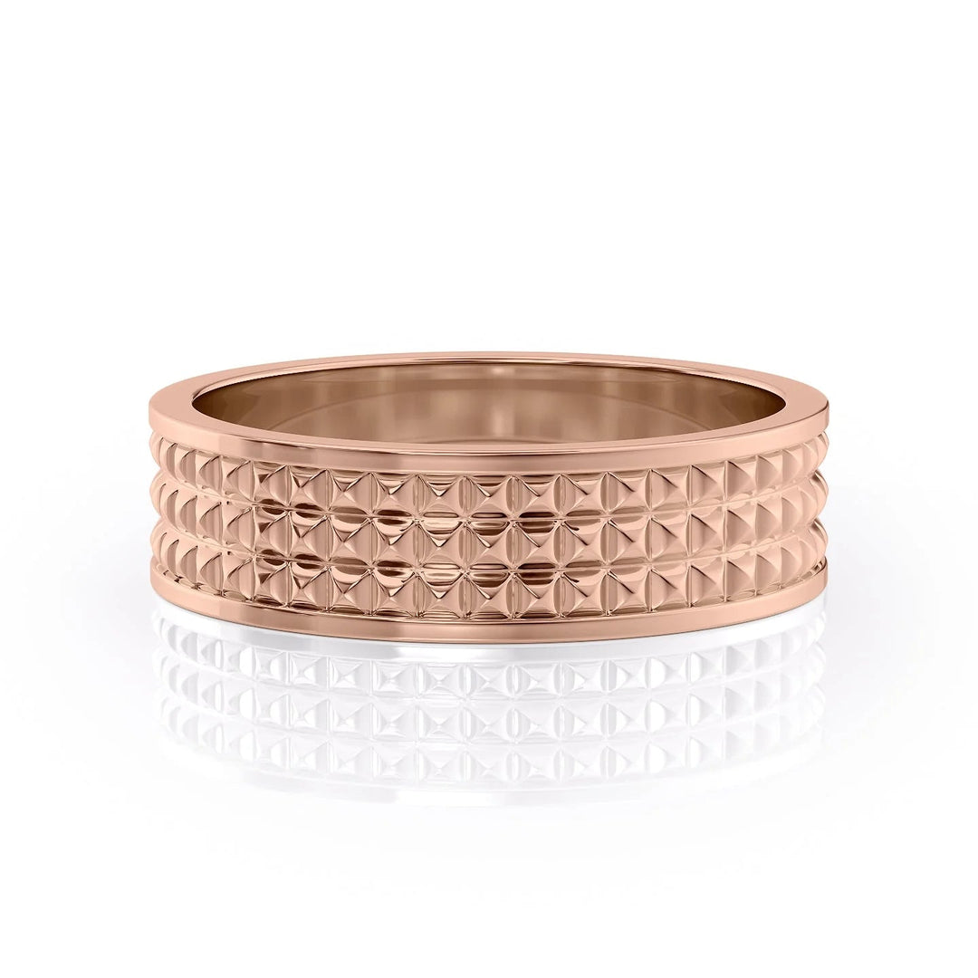 The Jocelyn Wedding Bands 14K Rose#material_14k-rose