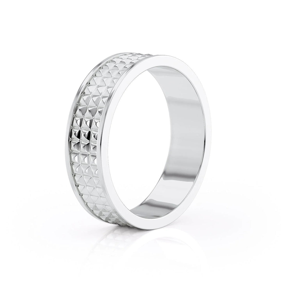 The Jocelyn Wedding Bands 14K White#material_14k-white