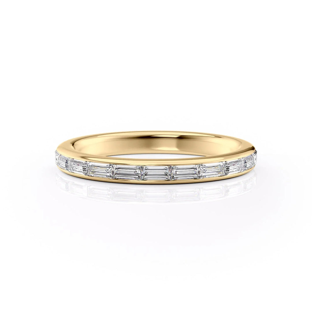 The Johanna Wedding Bands Diamonds Half Way 14K Gold#material_14k-gold