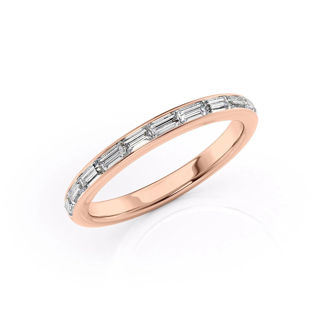 The Johanna Wedding Bands Diamonds Half Way 14K Rose#material_14k-rose