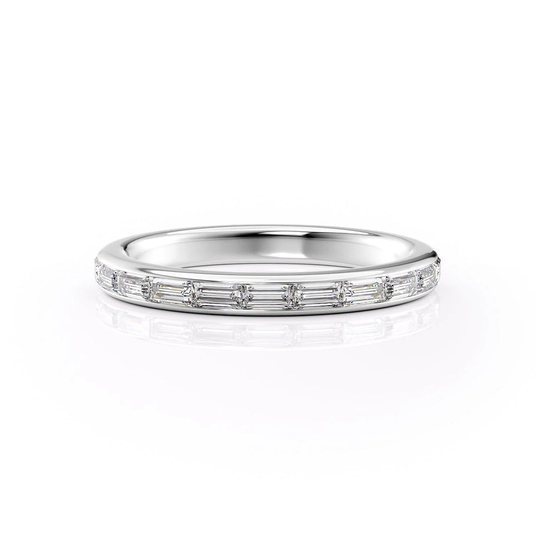 The Johanna Wedding Bands Diamonds Half Way#material_18k-white