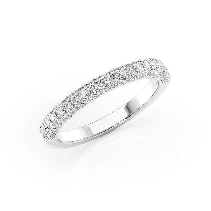 The Josephine Wedding Bands Diamonds Half Way#material_18k-white