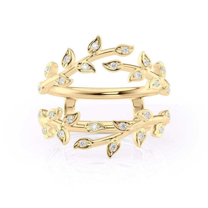 The Journey Wedding Bands 14K Gold#material_14k-gold