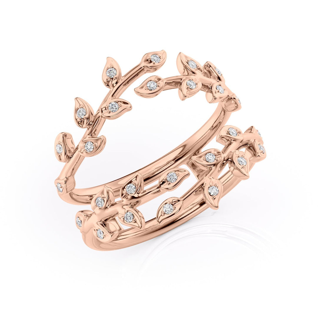 The Journey Wedding Bands 14K Rose#material_14k-rose