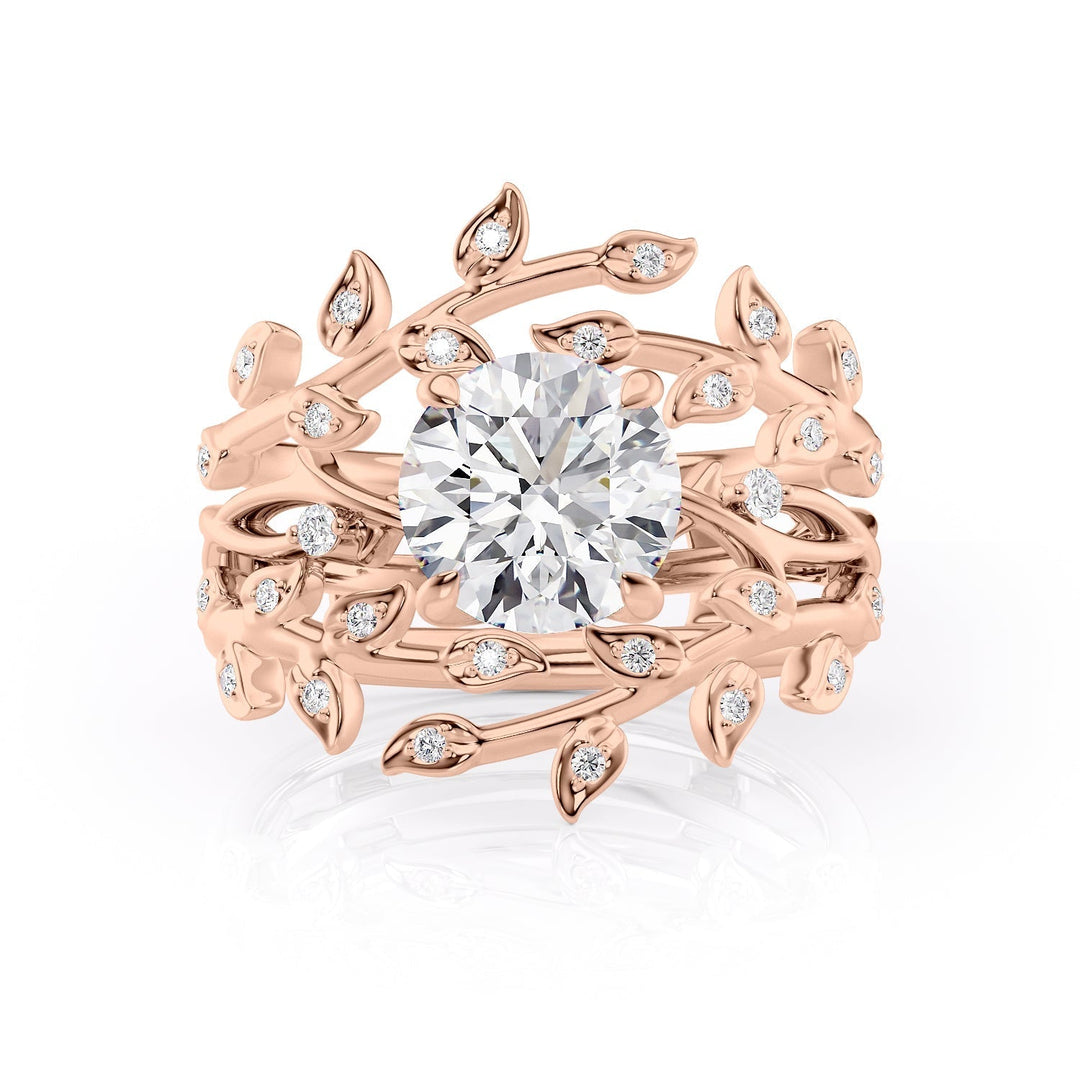 The Journey Wedding Bands 14K Rose#material_14k-rose