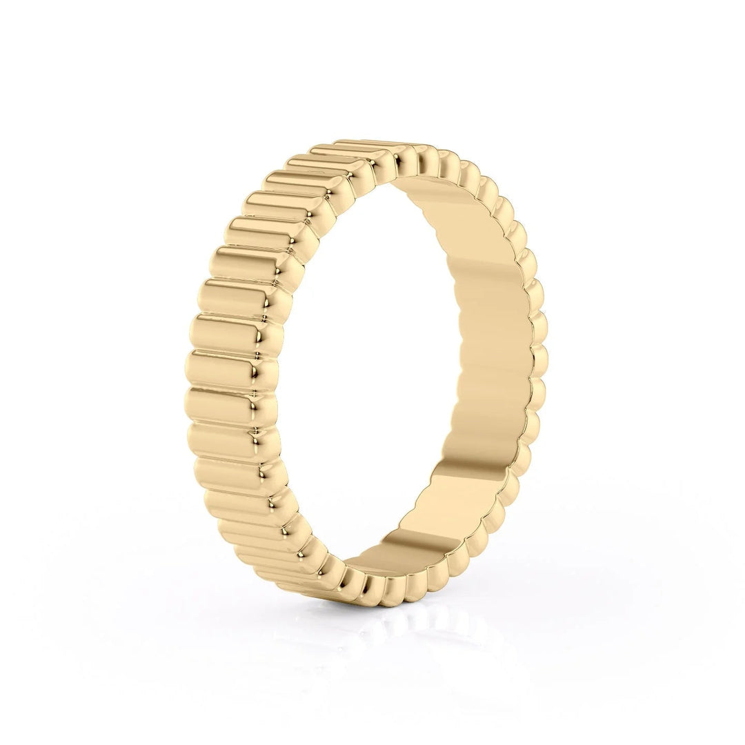 The Julian Wedding band #material_gold