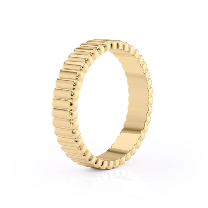 The Julian Wedding band #material_gold