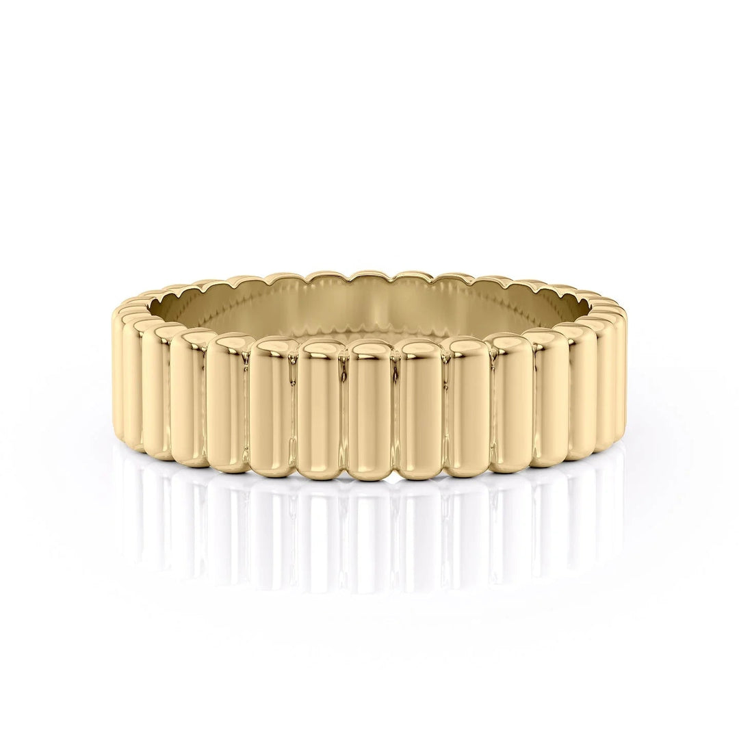 The Julian Wedding band #material_gold
