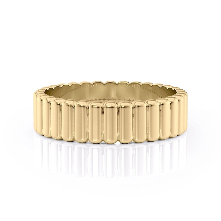 The Julian Wedding band #material_gold
