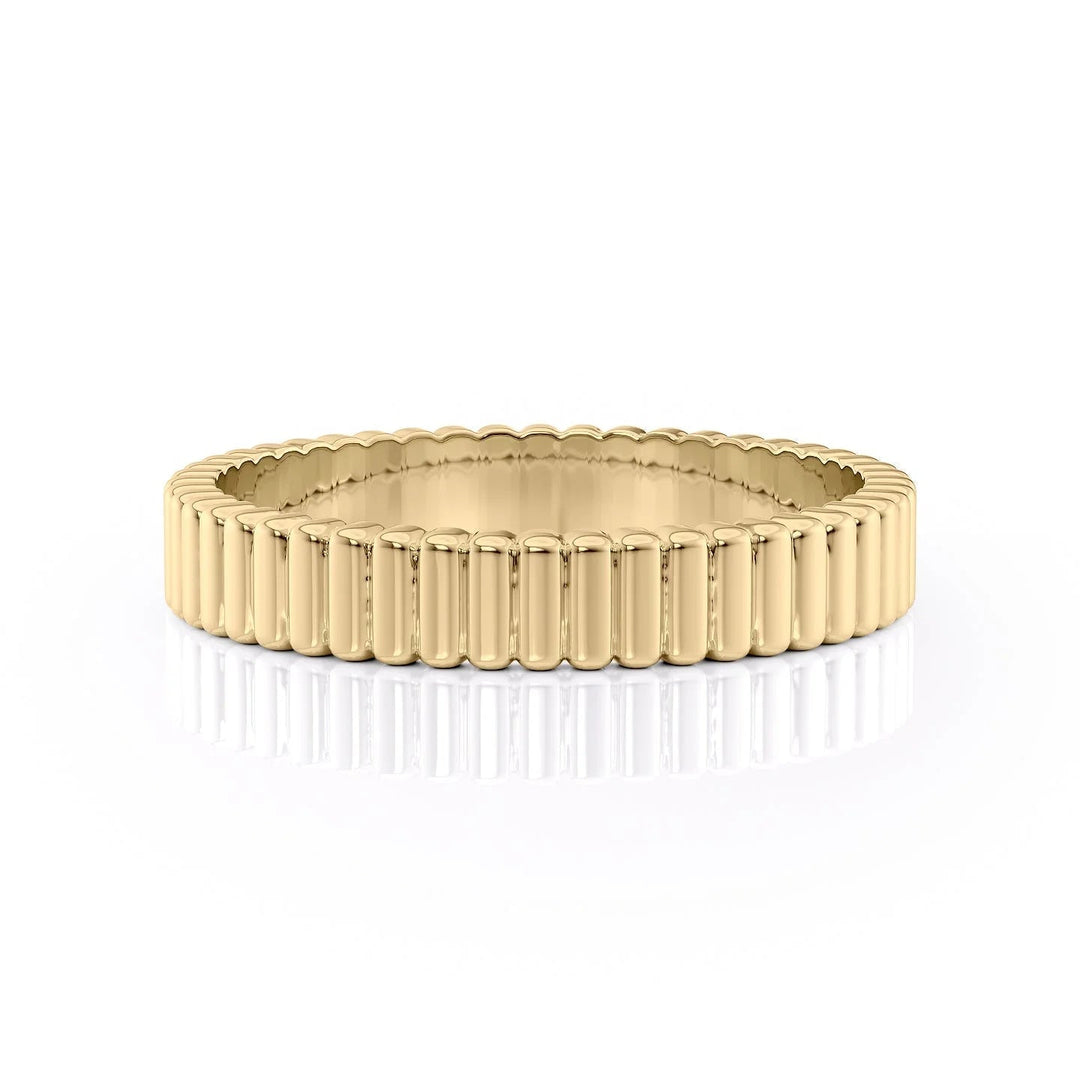The Julian Wedding band #material_gold