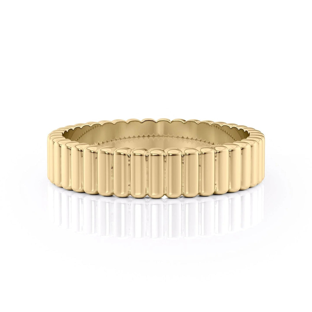 The Julian Wedding band #material_gold