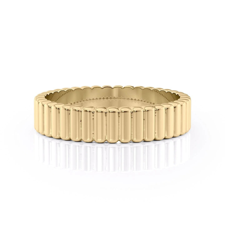 The Julian Wedding band #material_gold