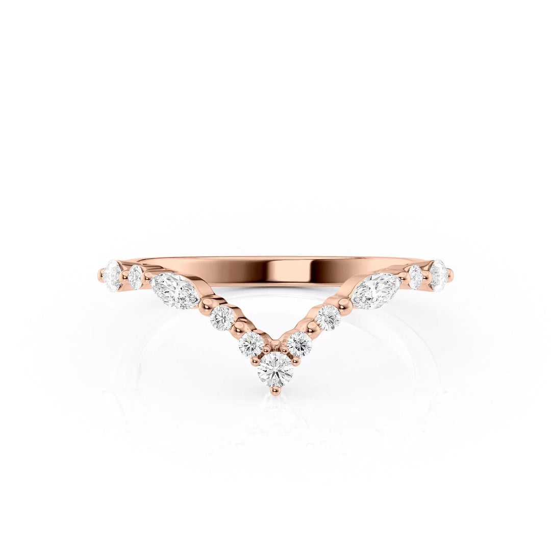 The Kaiden Wedding Bands 14K Rose#material_14k-rose