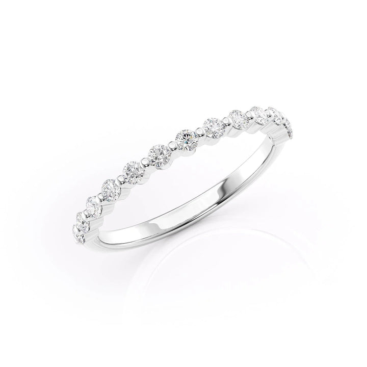 The Kimora Wedding Bands Diamonds Half Way#material_18k-white