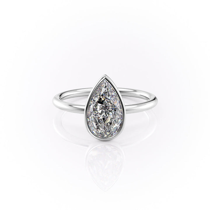 The Leighton Set With A Pear Lab Diamond-L'Amour Brilliance #material_white