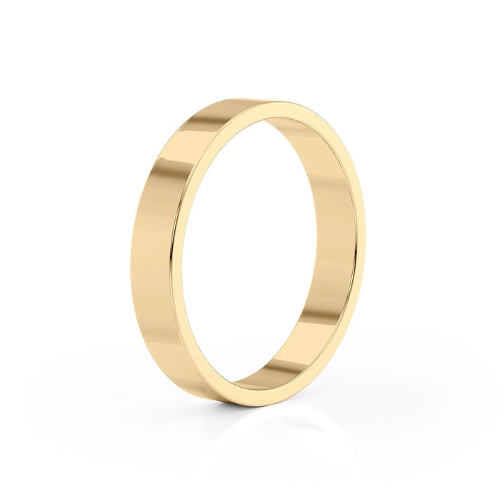 The Liam Wedding Bands Polished 14K Gold#material_14k-gold