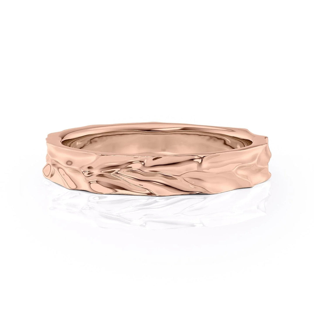 The Lindsea Wedding Bands 14K Rose#material_14k-rose