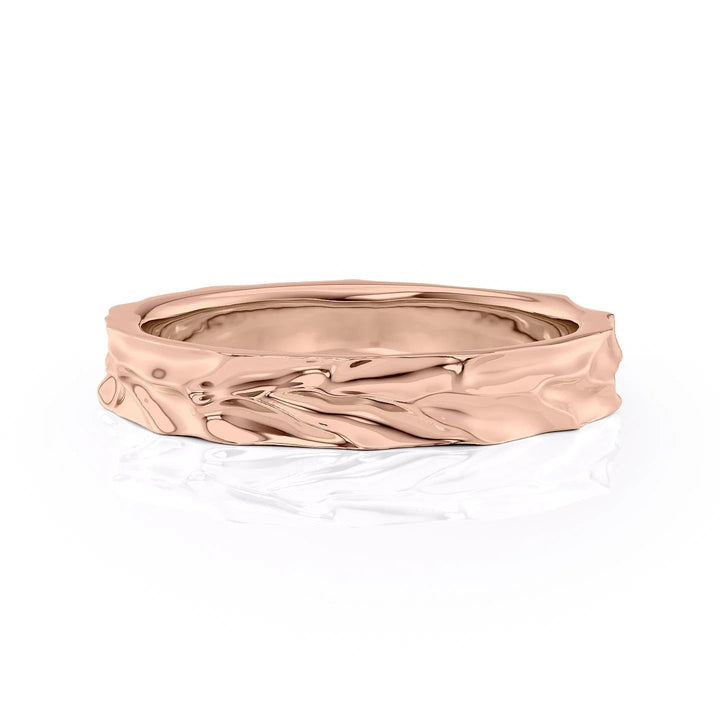 The Lindsea Wedding Bands 14K Rose#material_14k-rose