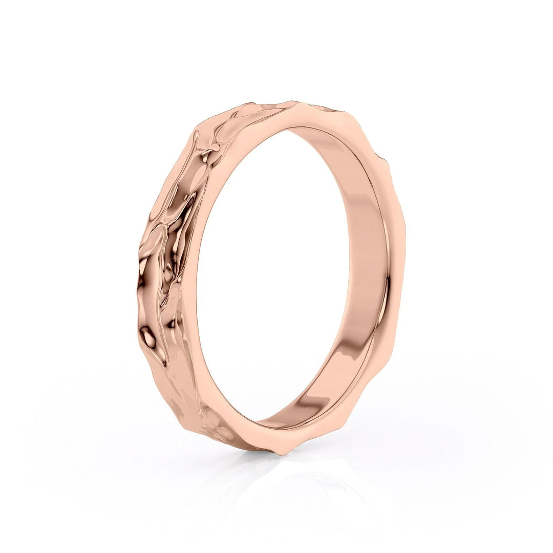 The Lindsea Wedding Bands 14K Rose#material_14k-rose