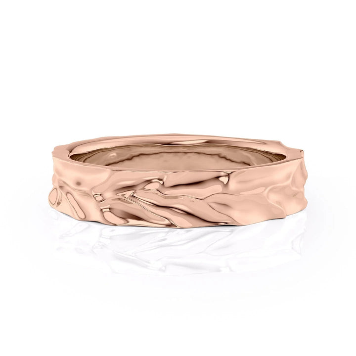 The Lindsea Wedding Bands 14K Rose#material_14k-rose