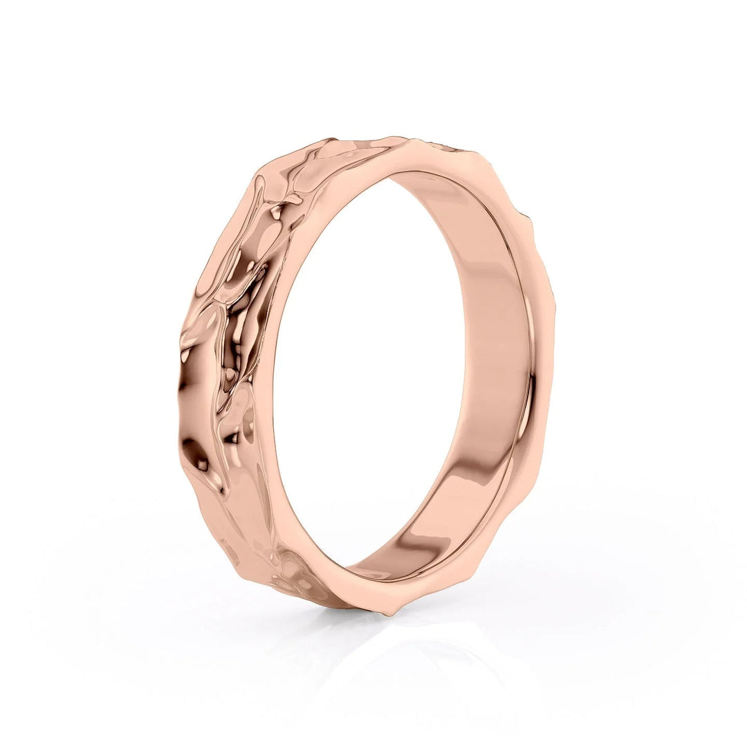 The Lindsea Wedding Bands 14K Rose#material_14k-rose