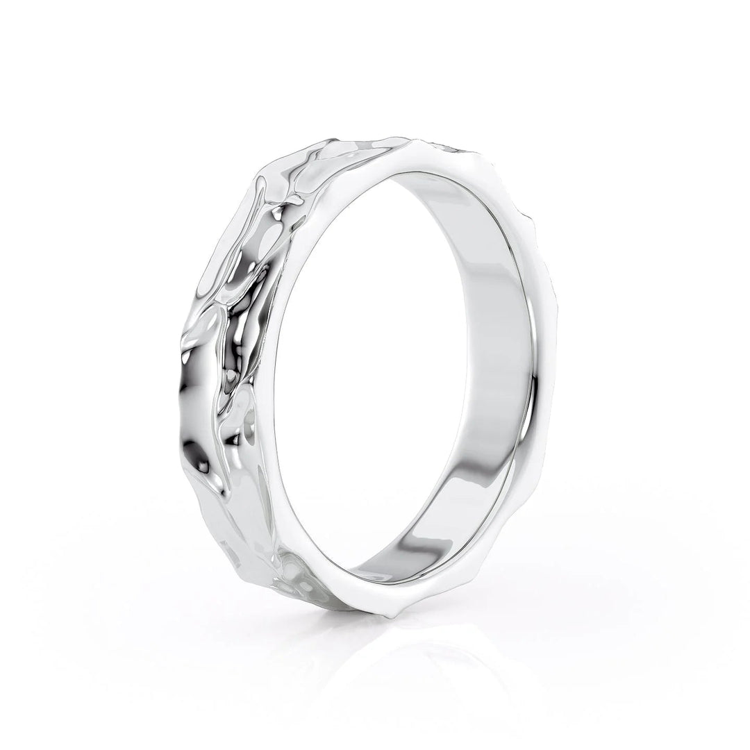 The Lindsea Wedding Bands 14K White#material_14k-white