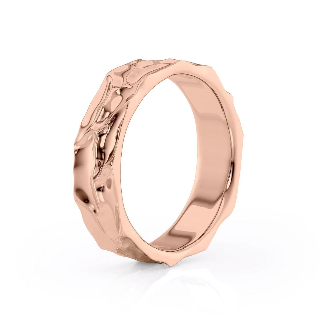 The Lindsea Wedding Bands 14K Rose#material_14k-rose