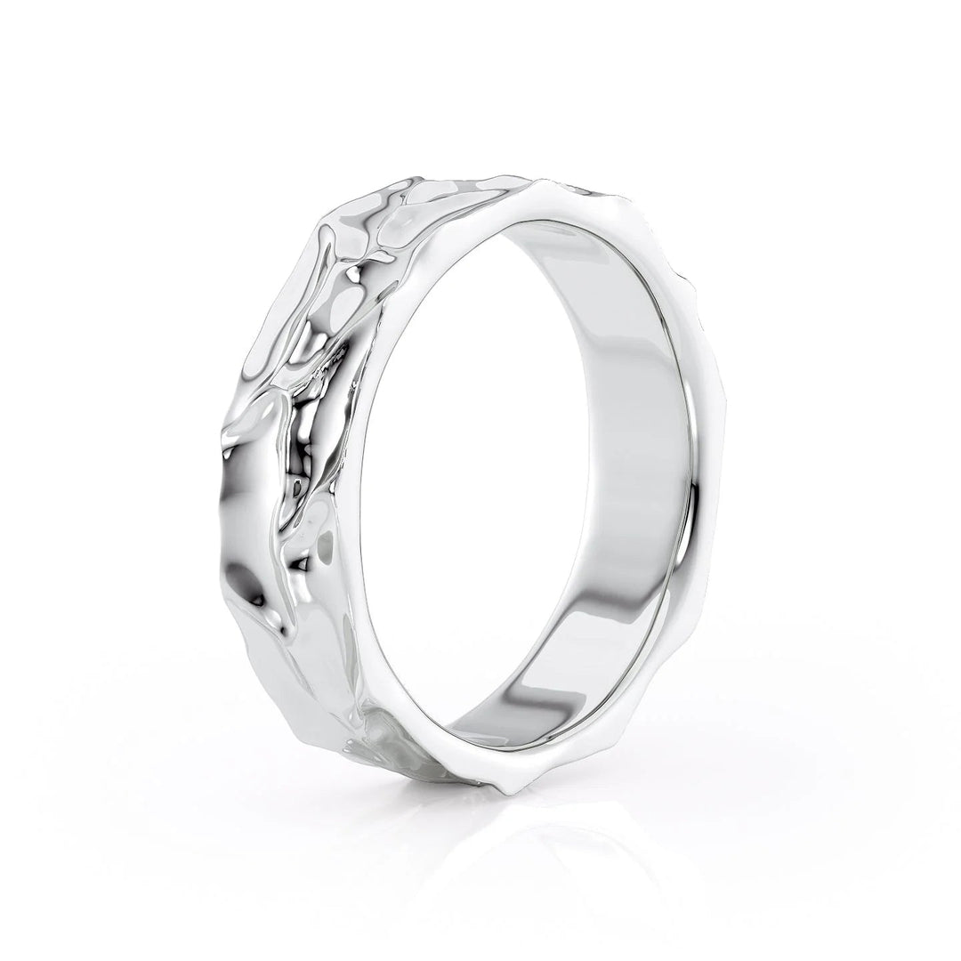 The Lindsea Wedding Bands 14K White#material_14k-white