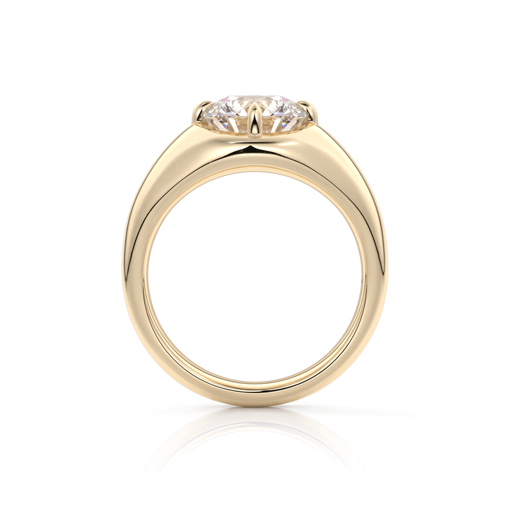 The Manon Set With An Emerald Lab Diamond #material_gold