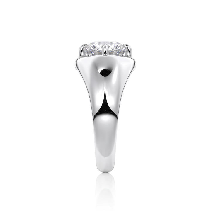 The Manon Set With An Emerald Lab Diamond #material_white