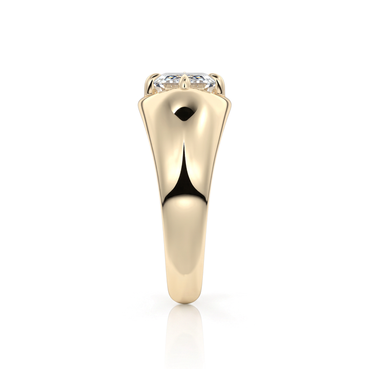 The Manon Set With An Emerald Lab Diamond #material_gold