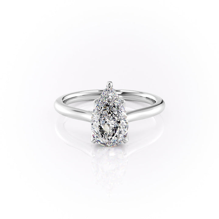 The Maren Set With A Pear Lab Diamond-L'Amour Brilliance #material_white