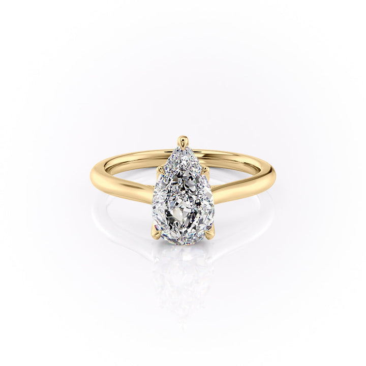 The Maren Set With A Pear Lab Diamond-L'Amour Brilliance #material_gold