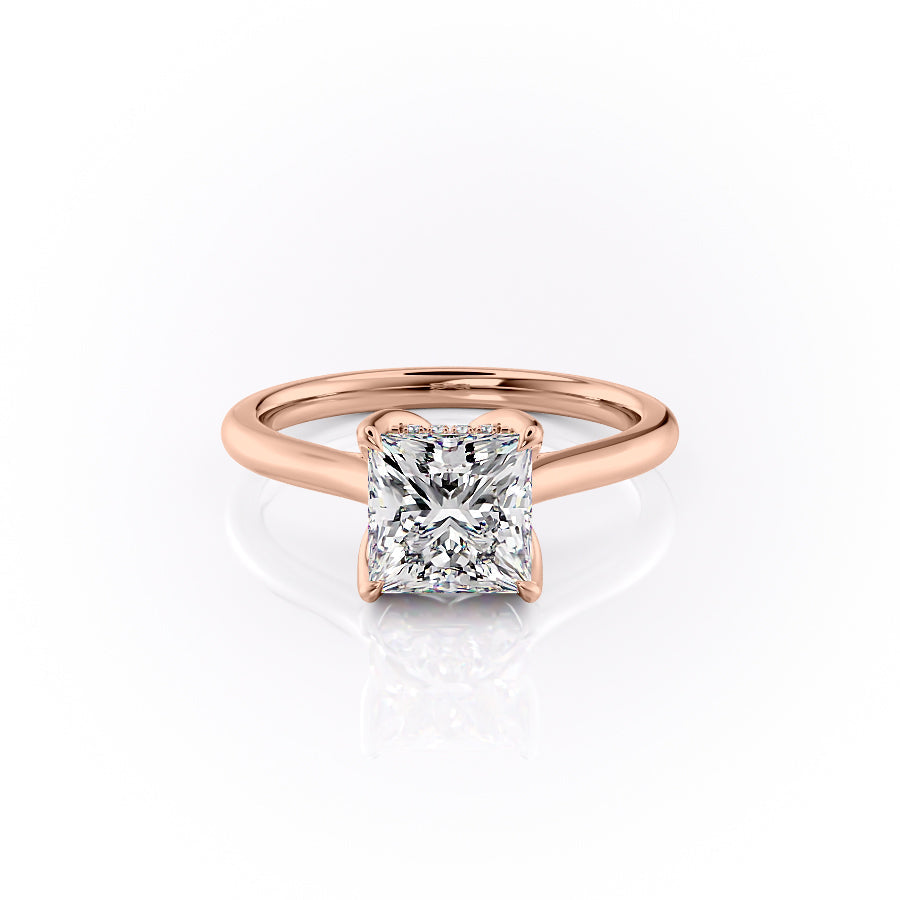 The Maren Set With A Princess Lab Diamond-L'Amour Brilliance #material_rose