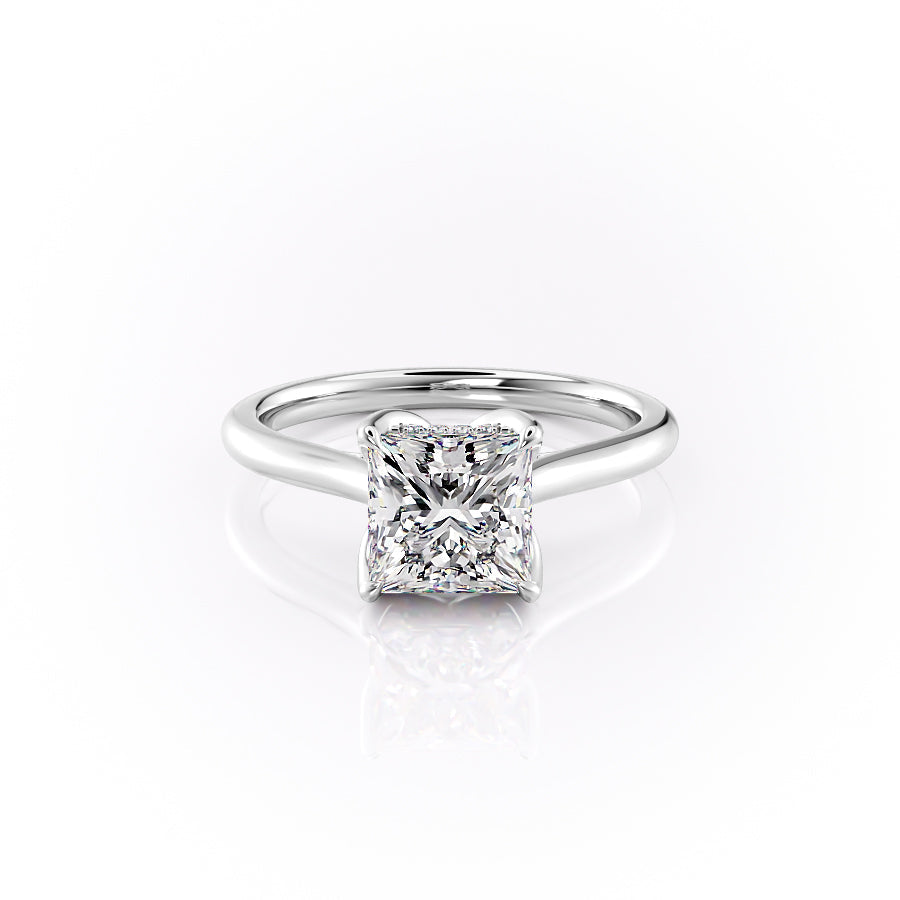 The Maren Set With A Princess Lab Diamond-L'Amour Brilliance #material_white