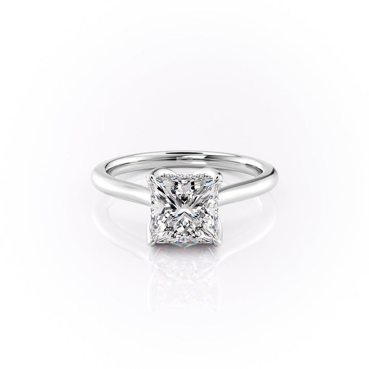 The Maren Set With A Princess Lab Diamond-L'Amour Brilliance #material_white