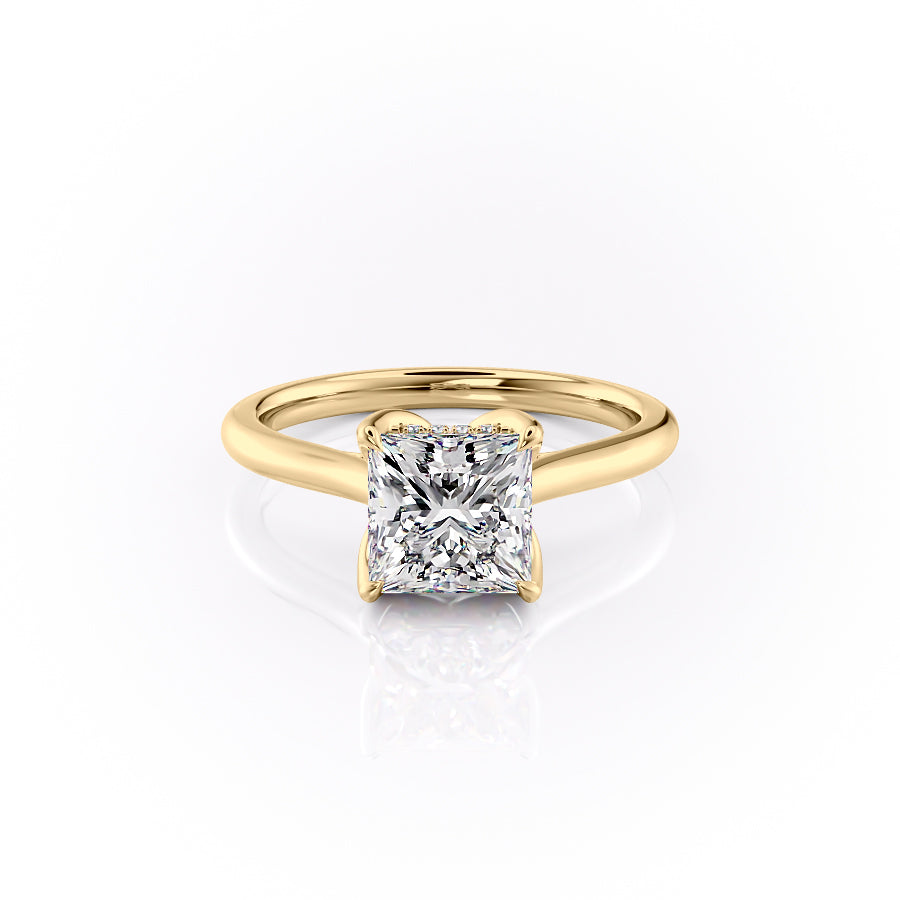 The Maren Set With A Princess Lab Diamond-L'Amour Brilliance #material_gold