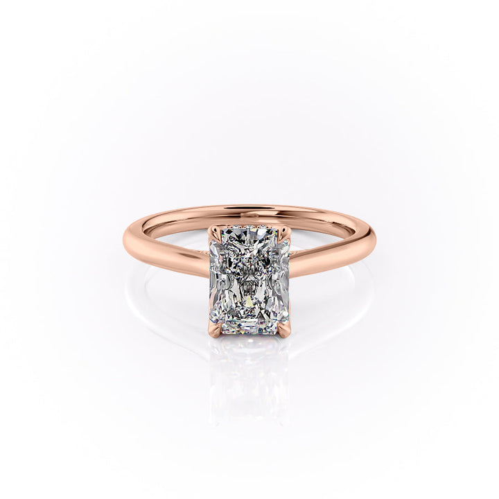 The Maren Set With A Radiant Lab Diamond-L'Amour Brilliance #material_rose