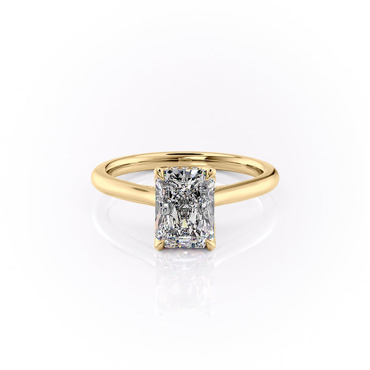 The Maren Set With A Radiant Lab Diamond-L'Amour Brilliance #material_gold
