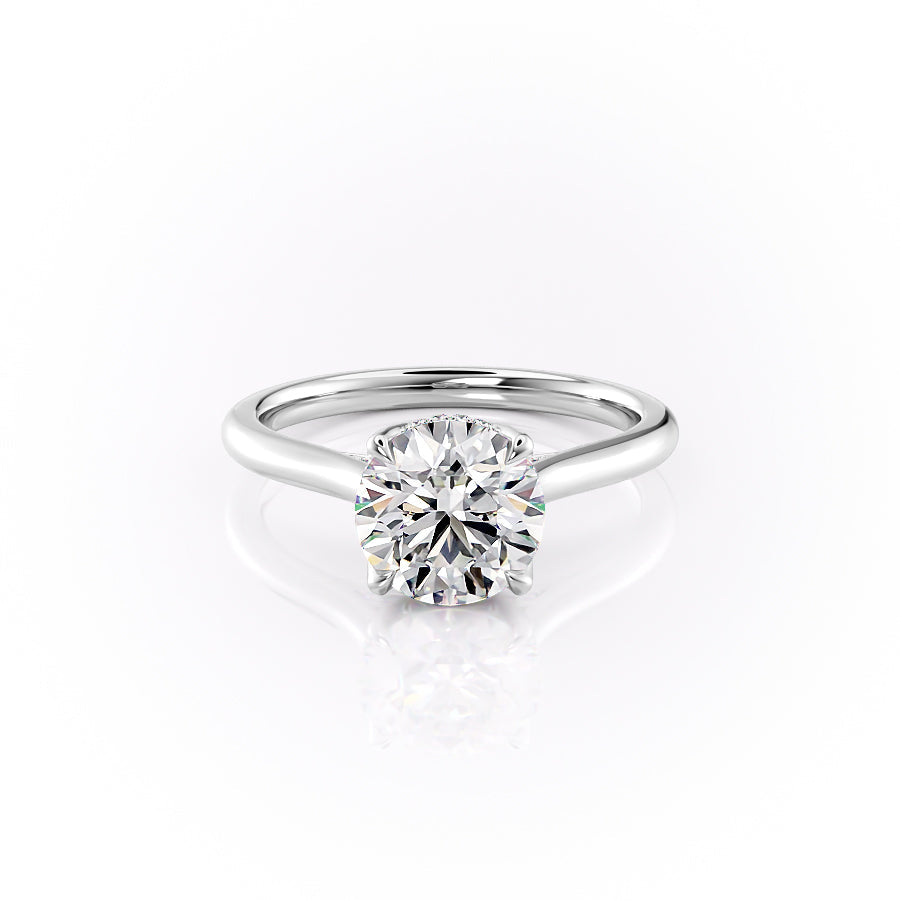 The Maren Set With A Round Lab Diamond-L'Amour Brilliance #material_white