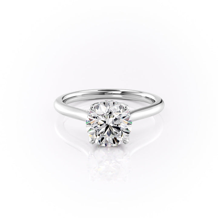 The Maren Set With A Round Lab Diamond-L'Amour Brilliance #material_white