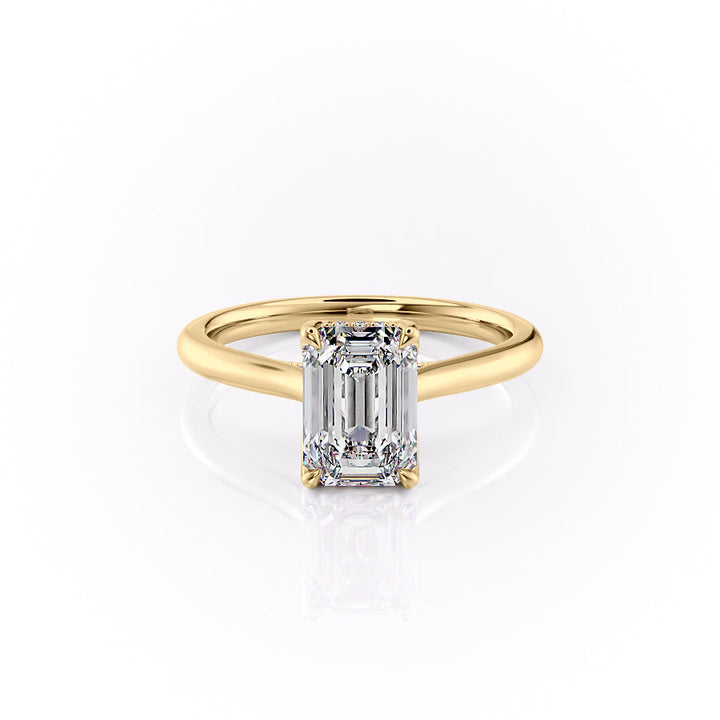 The Maren Set With An Emerald Lab Diamond-L'Amour Brilliance #material_gold