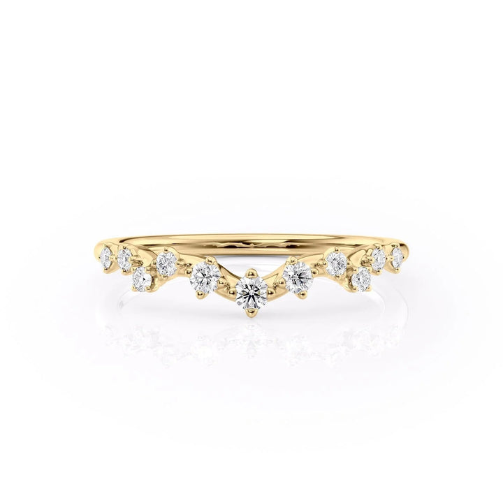 The Mona Wedding Bands 14K Gold#material_14k-gold