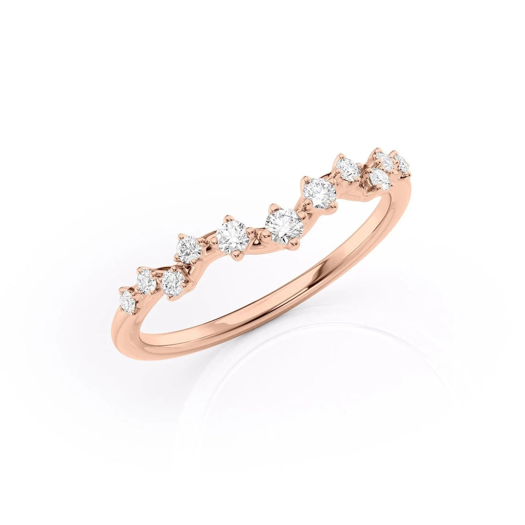 The Mona Wedding Bands 14K Rose#material_14k-rose