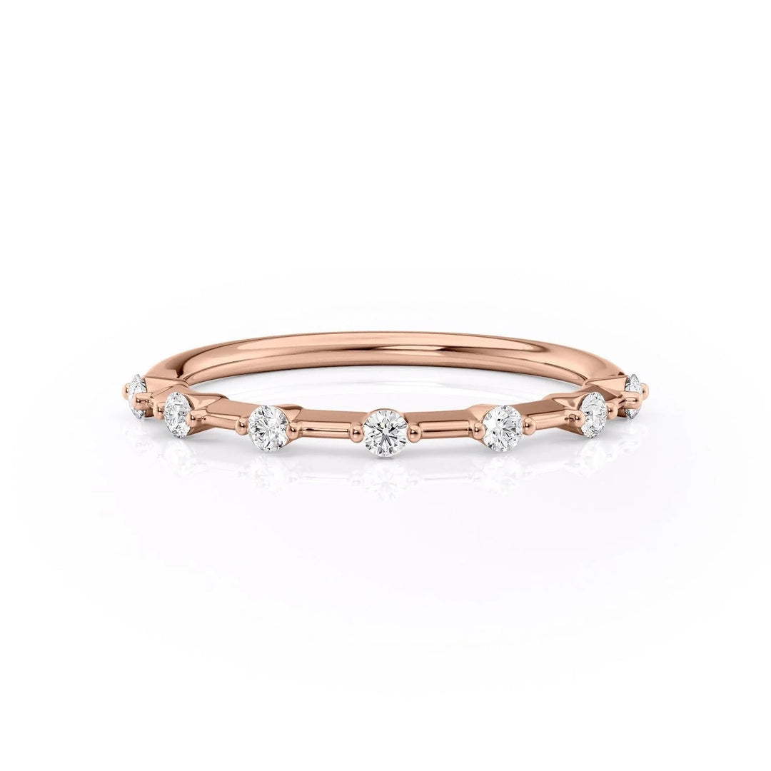 The Morgan Wedding Bands Classic 14K Rose#material_14k-rose