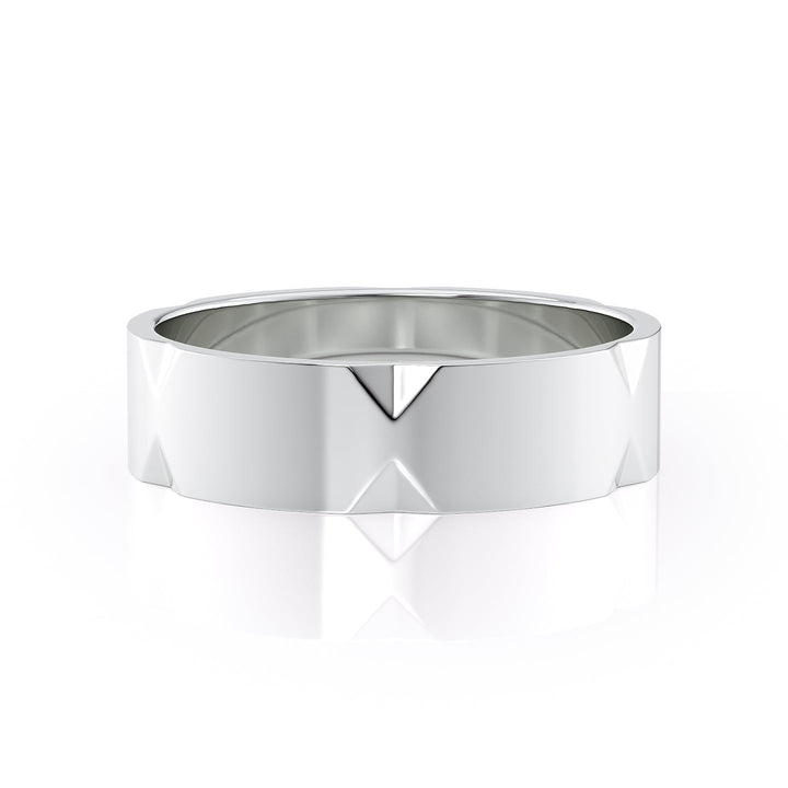 The Nash Wedding band #material_white
